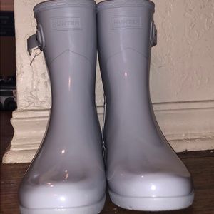 Hunter Boots BRAND NEW Pale Blue Size 10